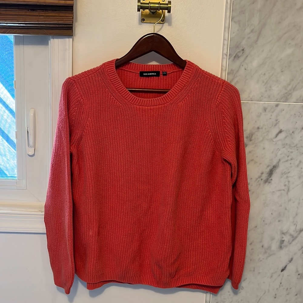 Tuckernuck 525 America Hot Pink Sweater Size Small